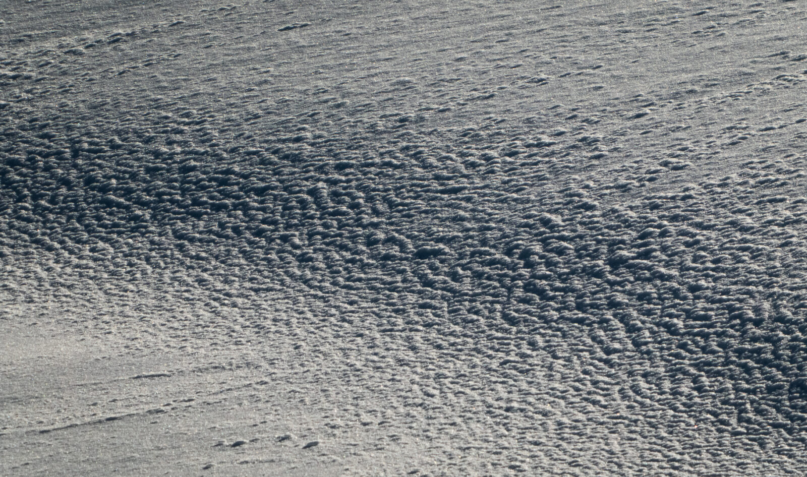 Neige sculptée